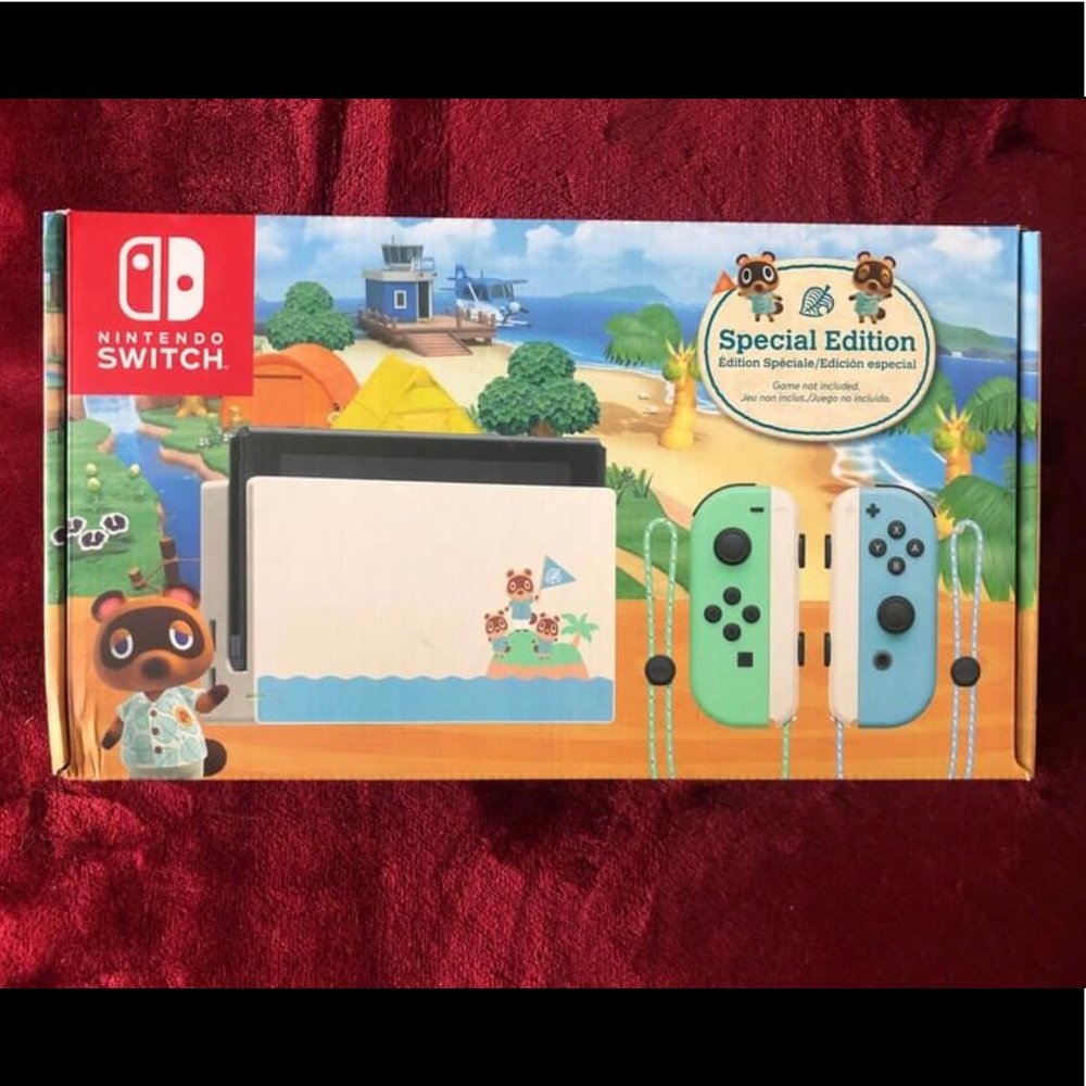 Nintendo Switch Animal Crossing edition